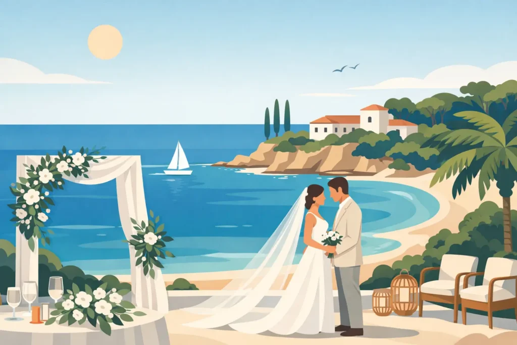 Boda en Costa Brava con alma mediterránea
