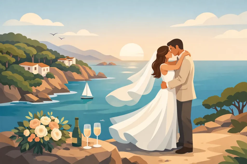 Elopement Costa Brava para una boda íntima