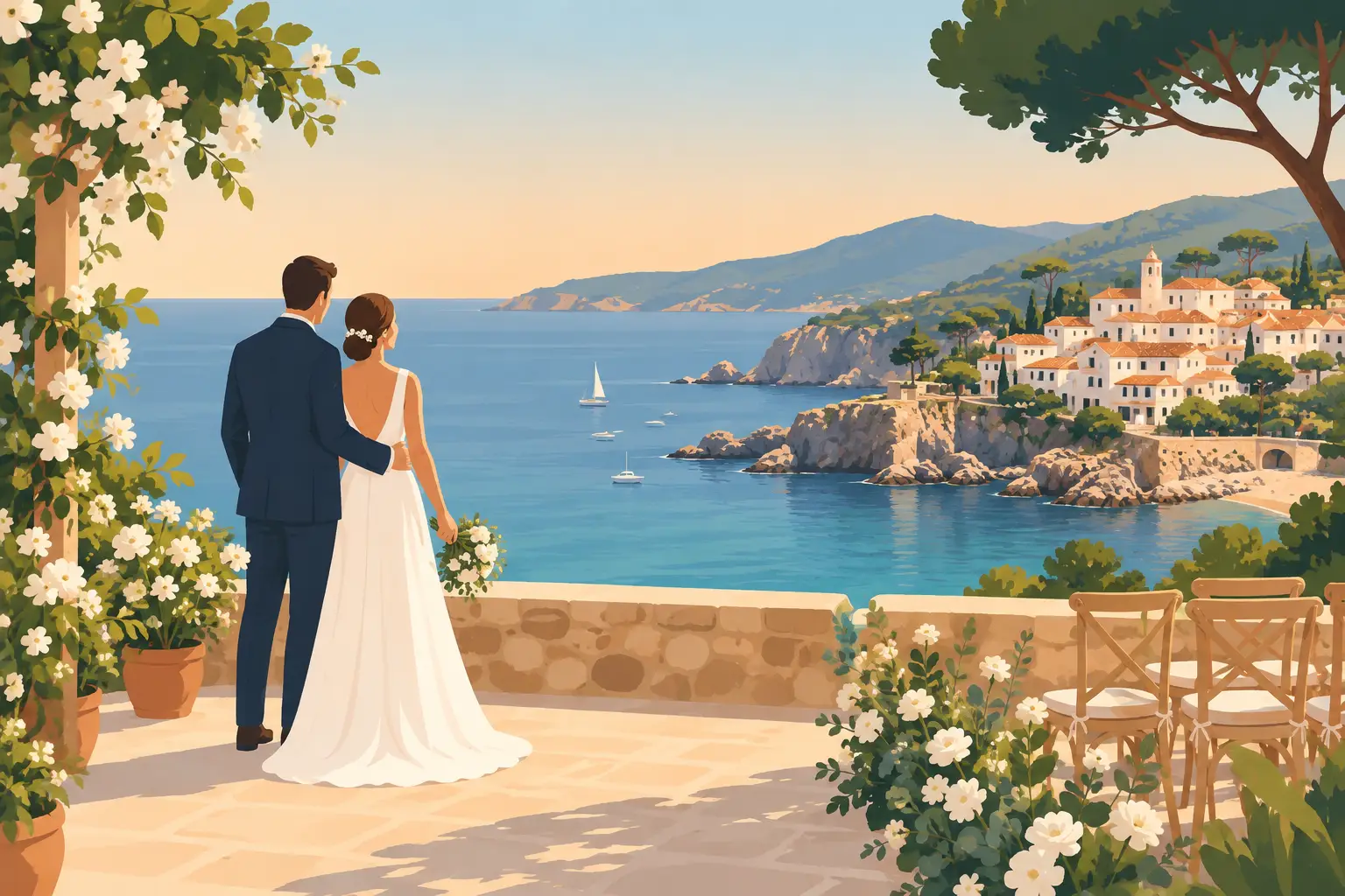 12 rincones fotogénicos de Costa Brava para bodas