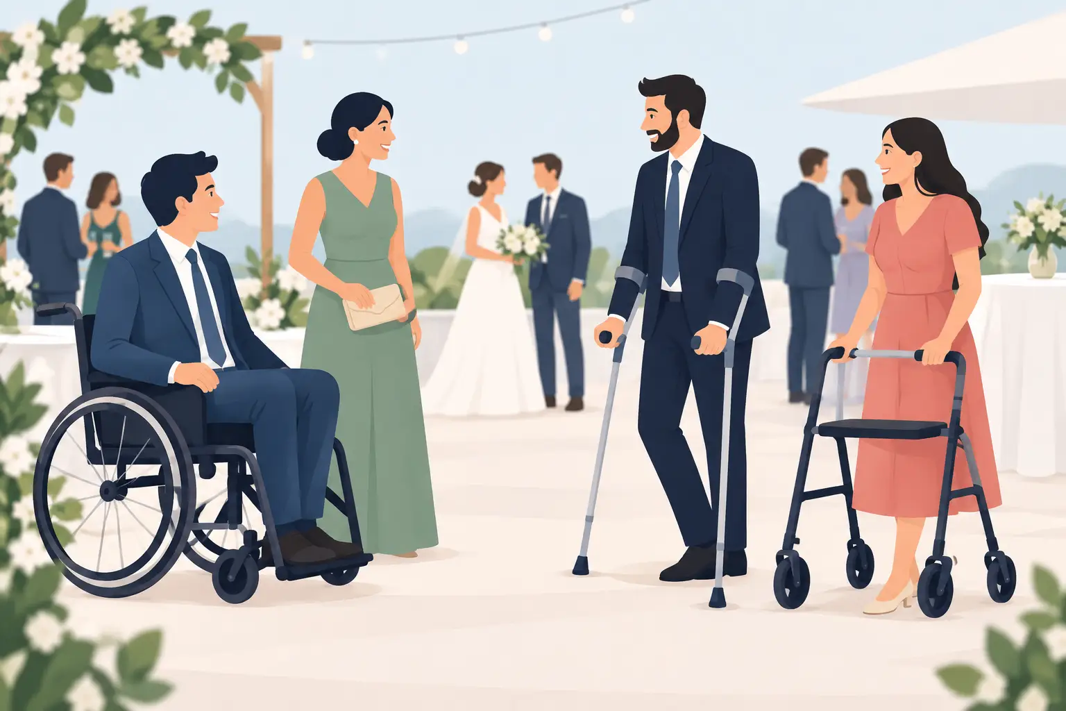 Qué hacer con invitados móviles en tu boda
